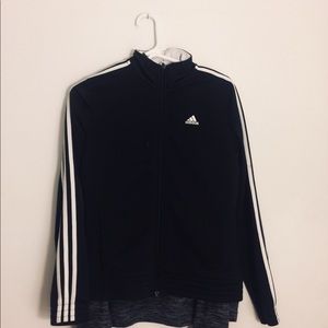 Black long sleeve adidas jacket